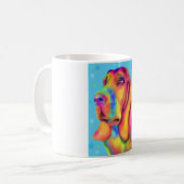 Tasse géniale de Basset Hound (Devant gauche)