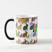 Tasse géniale de cadeau de lapin (Gauche)