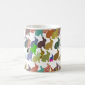 Tasse géniale de cadeau de lapin (Centre)