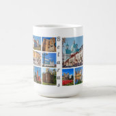 Tasse géniale de tasse de collage d'architecture (Centre)