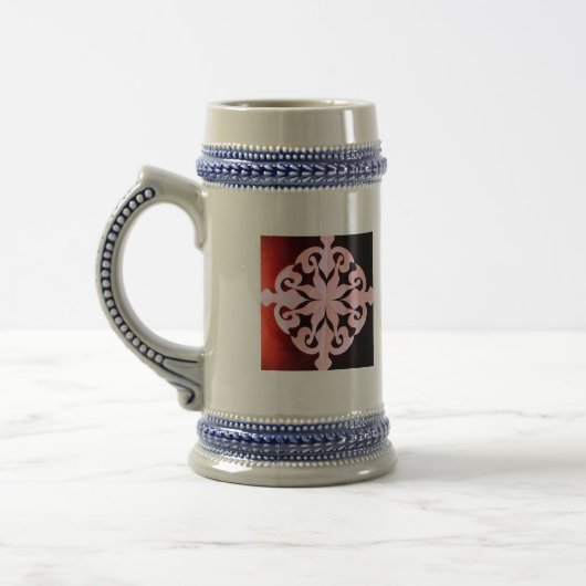 Tasse Géométrie Cachée de la Nature Abstraite (Gauche)