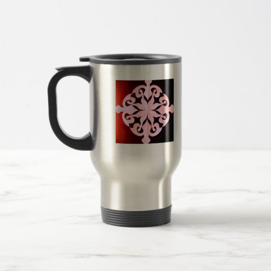 Tasse Géométrie Cachée de la Nature Abstraite (Gauche)