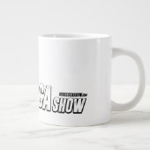 Tasse Gigantesque Logo de l'émission Bob Cesca (Droite)