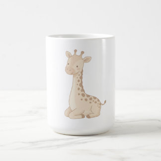 Tasse Girafe Mignonne – Coupe Animalière de Safari