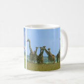 Tasse Giraffen Herde Koffiemok (Voorkant rechts)