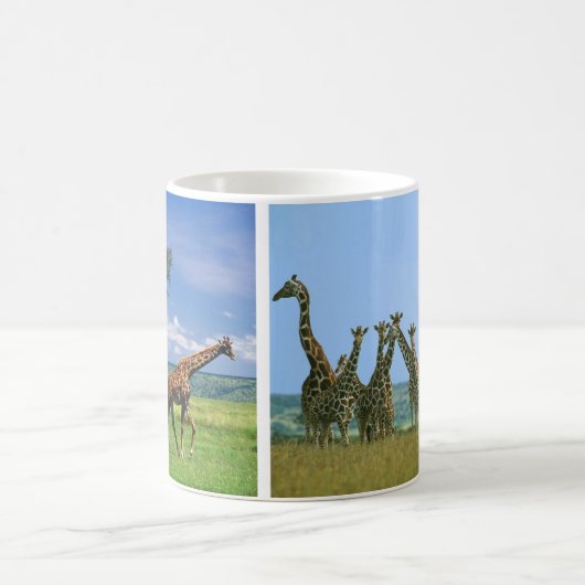 Tasse Giraffen Herde Koffiemok (Center)