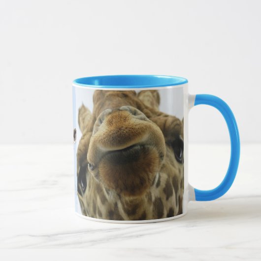 Tasse Giraffen lustig Mok (Rechts)