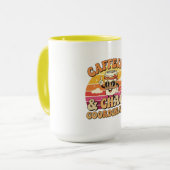 Tasse Girl Boss Coordinatrice de caféine et de cha (Devant gauche)