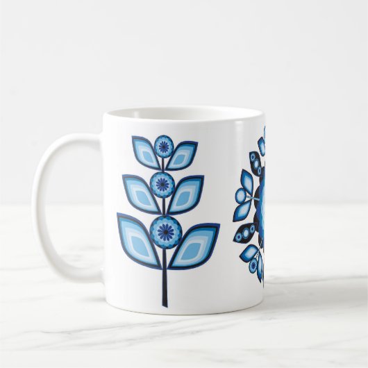 Tasse gitane de jardin des rétros années 70 (Gauche)