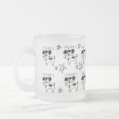 TASSE GIVRÉ かわいい手書き犬「けせらせら犬」 (Gauche)