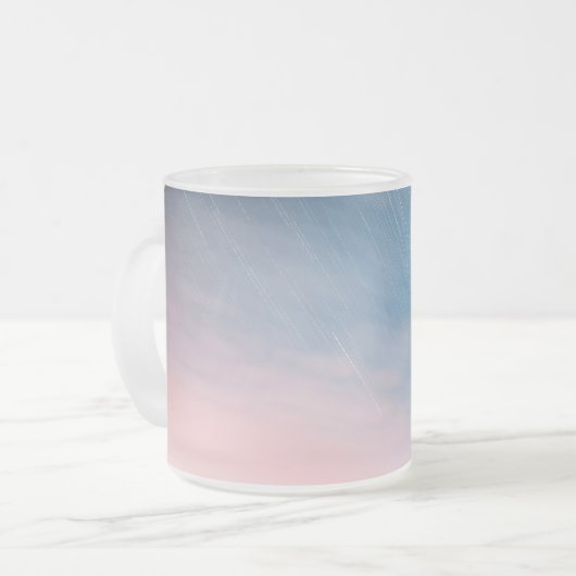 TASSE GIVRÉ 明け方の空と流星　フロストマグカップ (Devant gauche)