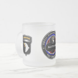 Tasse Givré 101e division aéroportée 1re brigade "Bastogne"