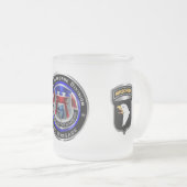 Tasse Givré 101e division aéroportée 3e brigade "RAKKASANS" (Devant droit)