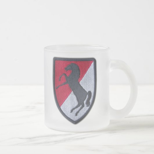 Tasse Givré 11e Régiment de cavalerie blindé OPFOR Fort Meade (Droit)