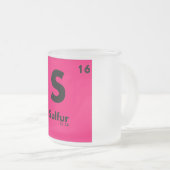 Tasse Givré 16 Tableau du soufre | des éléments périodique (Devant droit)