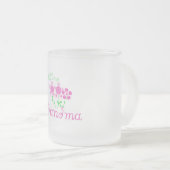 Tasse Givré 1ère Fleurs Grandma-Rose (Devant droit)