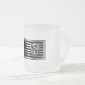 Tasse Givré 1re division de cavalerie Drapeau Customisé (Devant droit)