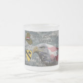 Tasse Givré 1re division de cavalerie - Iraq Veteran (Centre)