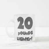 Tasse Givré 20 Livres Plus Léger (Gauche)