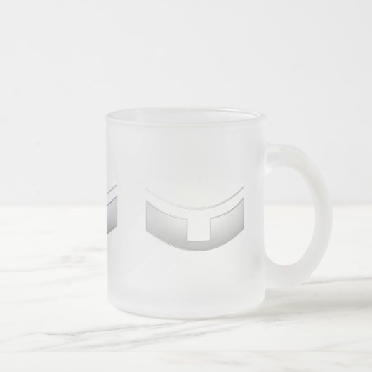 Tasse Givré 3-D Look Silver Priest's ou ministre's Collar (Droit)