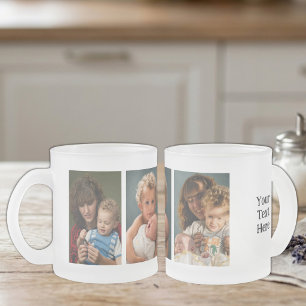 Tasse Givré 3 texte personnalisé photo