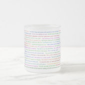 Tasse Givré 43 Drôle Pièce de conversation pour les expression (Centre)