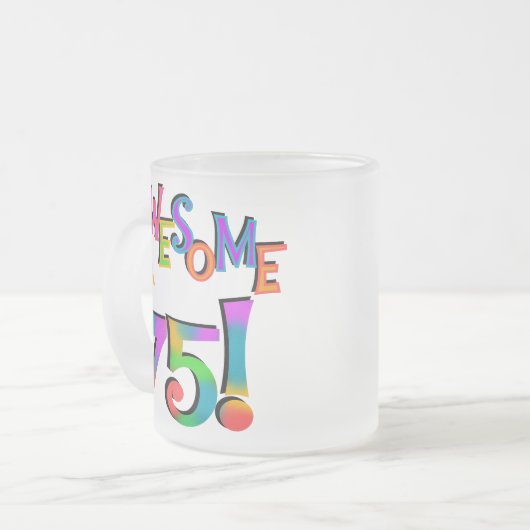Tasse Givré 75 T-shirts et cadeaux impressionnants (Devant gauche)