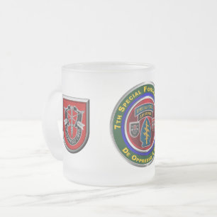 Tasse Givré 7th Special Forces Group Airborne