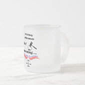 Tasse Givré 91 Et Comptage (Devant droit)