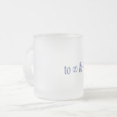 Tasse Givré À l'infini et au-delà (Devant gauche)