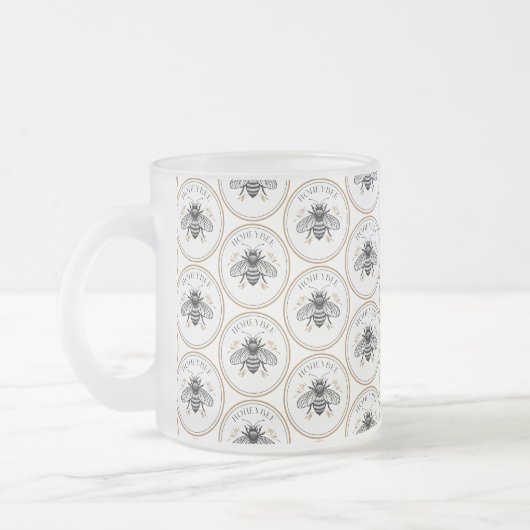 Tasse Givré Abeille à miel (Gauche)