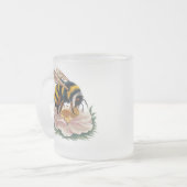 Tasse Givré Abeille de miel sur la fleur (Devant gauche)