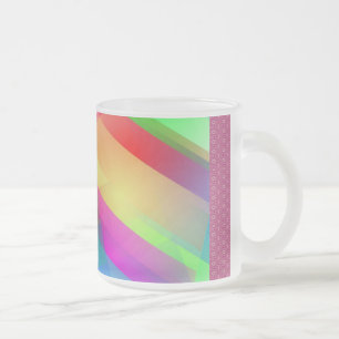 Tasse Givré Abrégé sur moderne arc-en-ciel