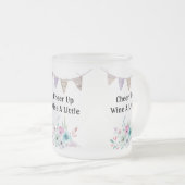 Tasse Givré Adorables Vin Drôle Un Peu (Devant droit)