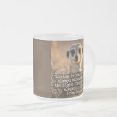 Tasse Givré Adventurous Meerkat Living (Devant droit)
