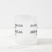 Tasse Givré Affaires Ninja mortel principal par nuit (Centre)