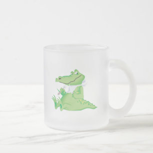 Tasse Givré affamé, affamé alligator