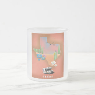 Tasse Givré Affiche de voyage au Texas