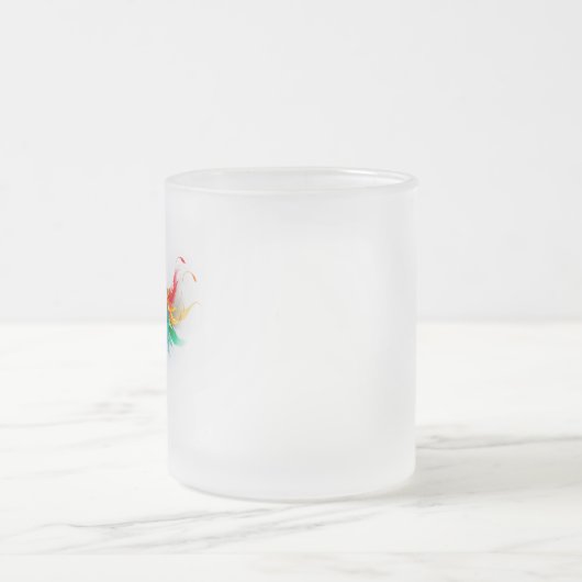 Tasse Givré Ailes fluffy arc-en-ciel (Centre)