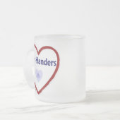 Tasse Givré Aimer les gauchers (Devant gauche)