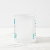 Tasse Givré Aimez la terre ambiante (Centre)