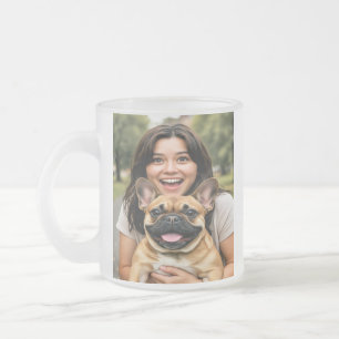 Tasse Givré Ajouter une photo de Bouledogue Français Personnal
