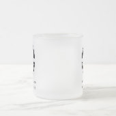 Tasse Givré Ajouter votre entreprise Logo Adresse de site Web  (Centre)