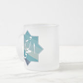 Tasse Givré Al-Hayy - Le Vivant Éternel : Nom d'Allah (Devant gauche)