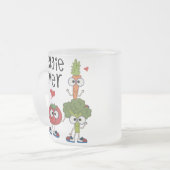 Tasse Givré Amant végétarien (Devant gauche)