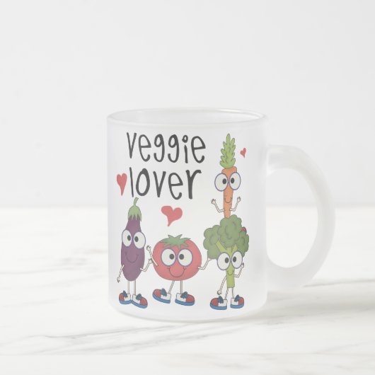 Tasse Givré Amant végétarien (Droit)