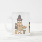 Tasse Givré Amis de la Turquie de thanksgiving (Gauche)
