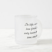 Tasse Givré Amis pour toujours (Devant droit)