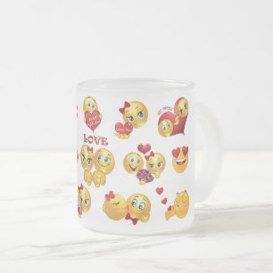 Tasse Givré amour émoji