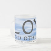 Tasse Givré AMOUR ET TOUTE AUTRE eau de FABLES (Devant gauche)